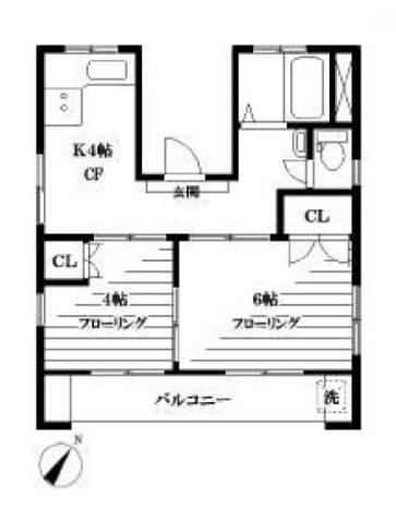 千石ニューハイツ間取り図