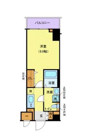 LEXE文京白山間取り図