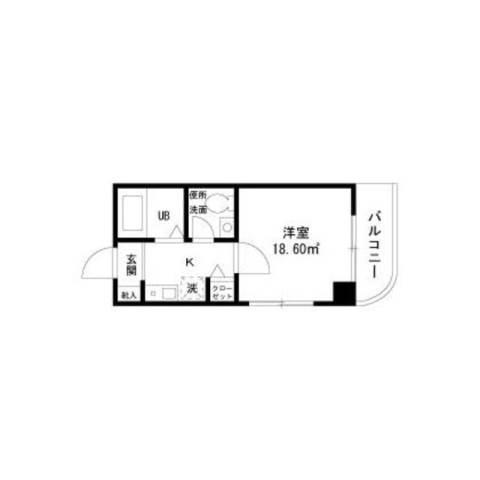 ダイヤモンドレジデンス湯島第二間取り図