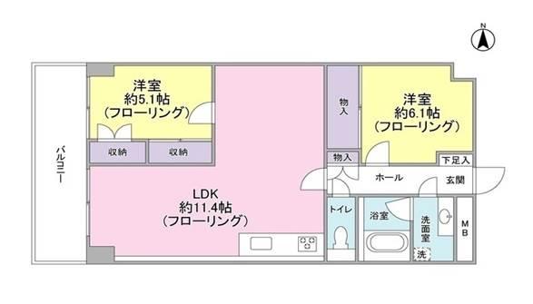 第２本郷マンション間取り図