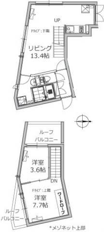 アレーロ江戸川橋間取り図