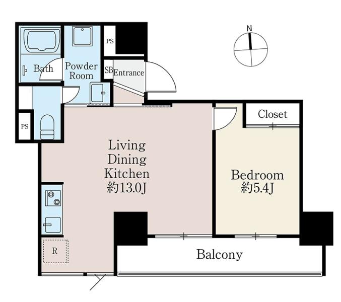 ba apartment間取り図
