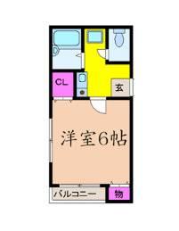 カデンザ大塚間取り図