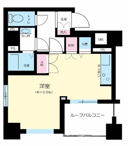 ステージファーストお茶の水女子大前間取り図
