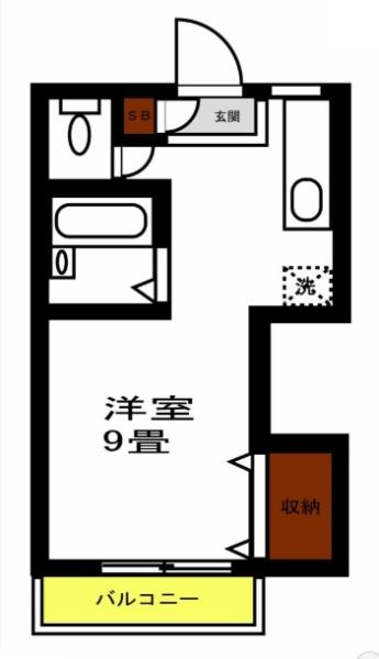 第一高野ビル間取り図