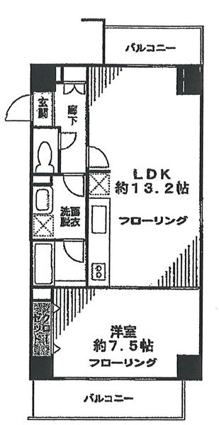 カーサ・ミカド間取り図