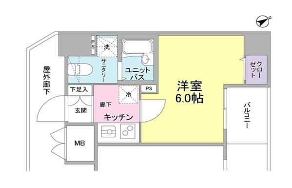 ステージグランデ文京小石川間取り図