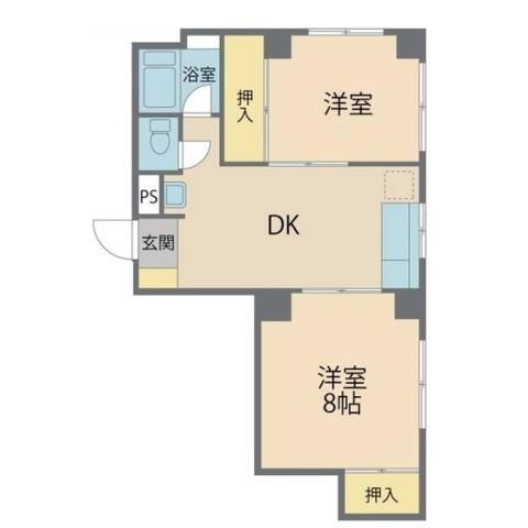 光和コーポ間取り図