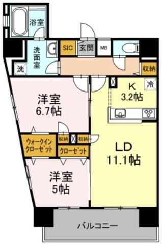 D-room早稲田間取り図