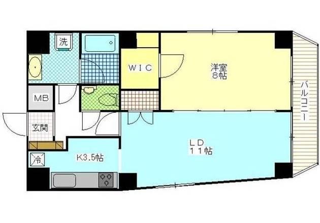 レジェンドコート白山間取り図