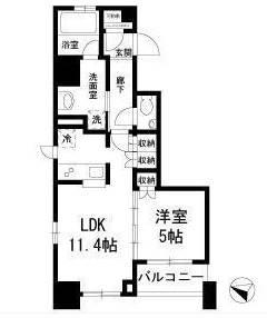 アトラス白山間取り図