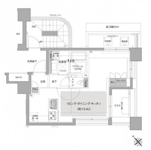 エルスタンザ文京白山間取り図