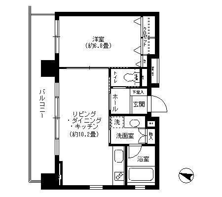 クリオ文京小石川間取り図