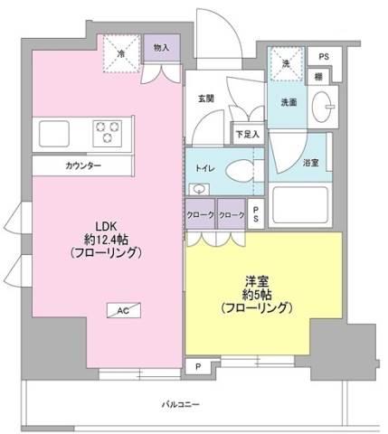 パークリュクス小石川間取り図