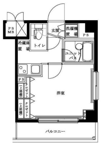 ルーブル小石川弐番館間取り図