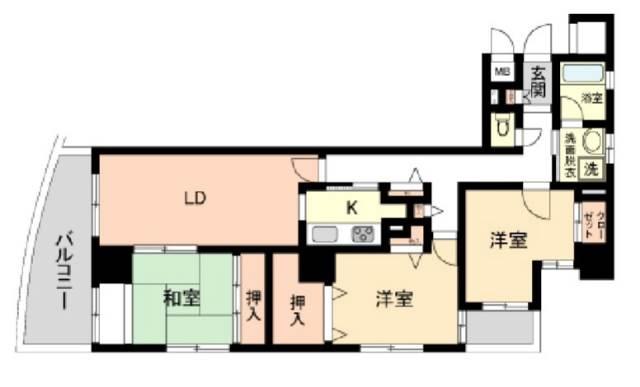 HF白山レジデンス間取り図