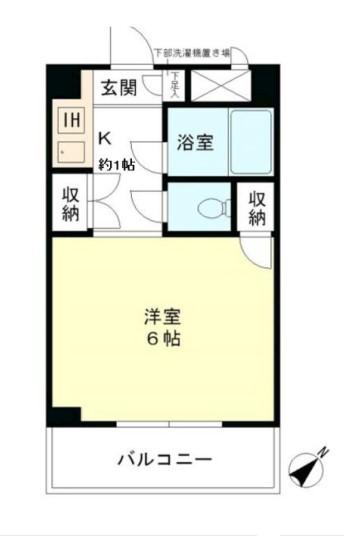 ラ・フラッツ間取り図