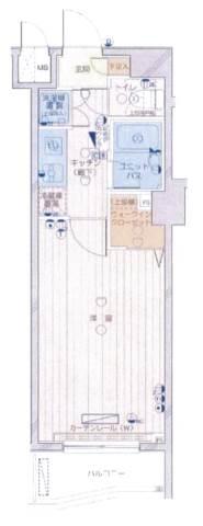 プロフ小石川後楽園間取り図