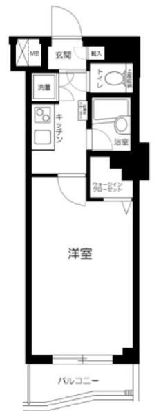 プロフ小石川後楽園間取り図