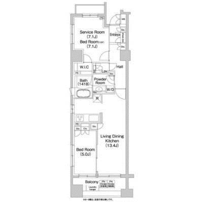 コンフォリア本駒込間取り図