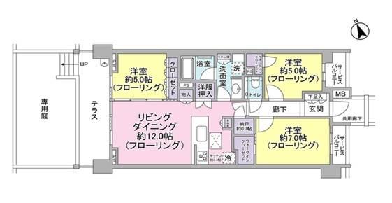 インペリアルガーデン間取り図