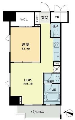 ベルファース本郷弓町間取り図