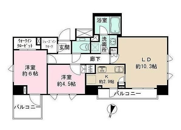 パークハウス本郷三丁目アーバンス間取り図