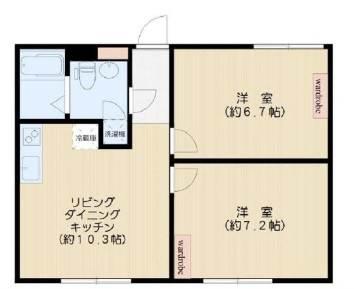 アレーロ後楽園　～ALERO Korakuen～間取り図