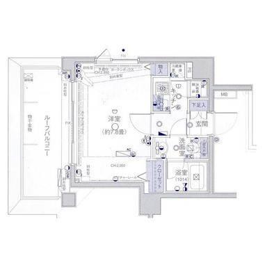 パレステュディオ小石川後楽園間取り図