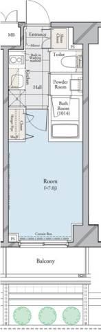 コンシェリア後楽園間取り図