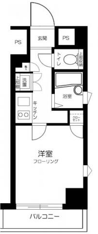 スカイコート東大前壱番館間取り図