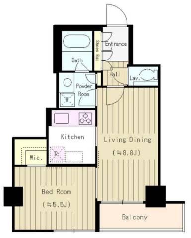 モンテヴィオラ茗荷谷間取り図