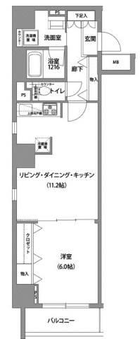 ドミール青柳間取り図