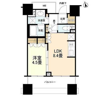 ガーデングラス御茶ノ水間取り図