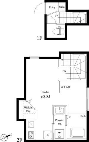 キングハウス飯田橋間取り図