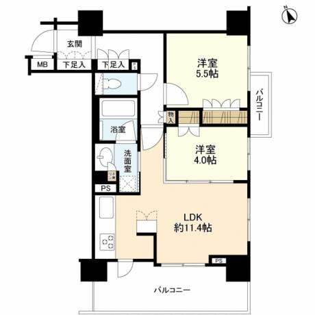 ミッドレジデンス文京間取り図