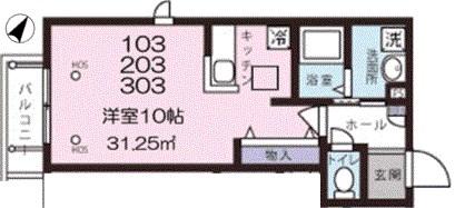 トゥールモンド文京間取り図