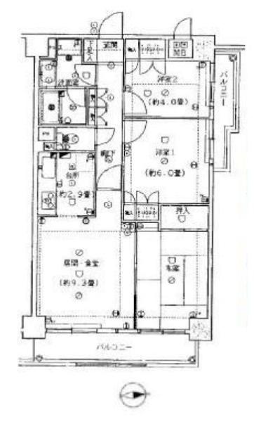 藤和シティホームズ本郷間取り図