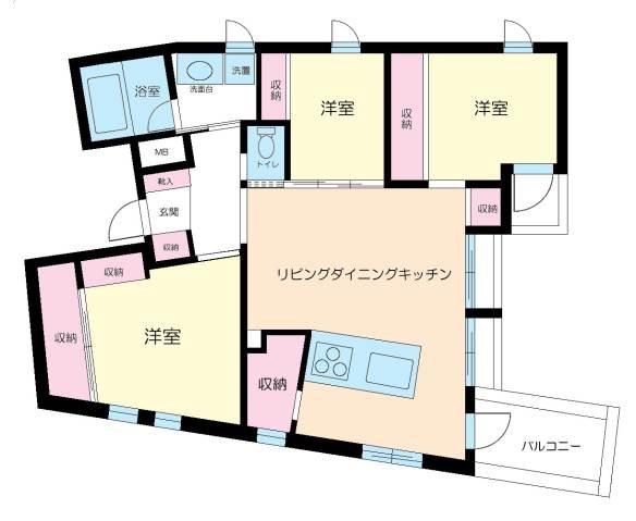 小石川フィエルテ間取り図