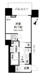 パークリュクス本駒込ステーションプレミア間取り画像