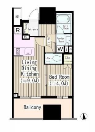 ディアナコート文京本郷台間取り図