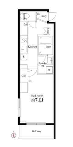 GRAN PASEO竹橋間取り図