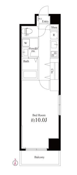 GRAN PASEO竹橋間取り図