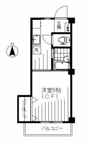 巣鴨レジデンス間取り図