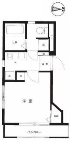 Fountain本駒込間取り図
