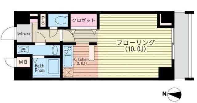紺印弓町（コンジルシユミチョウ）間取り図