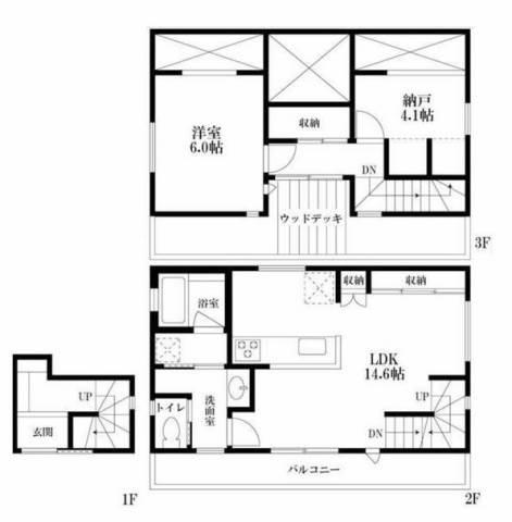 CASA REZO東大前間取り図