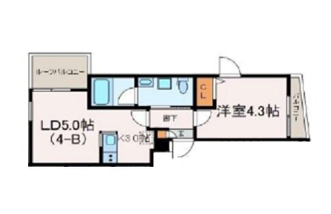 小石川ベイシス　～KOISHIKAWA BASIS～間取り図