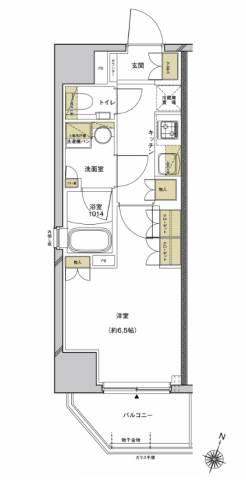 プレシス本駒込間取り図