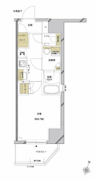 プレシス本駒込間取り図